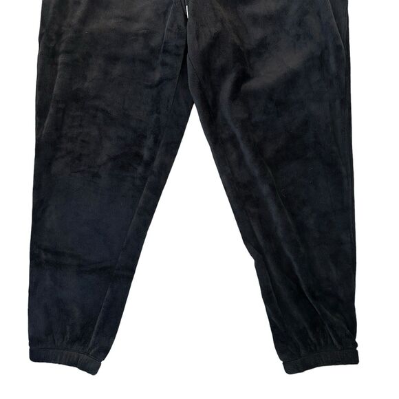 NEW Athleta Recover Cozy Karma Jogger Pants Velour Black Plus Size 1X Plush - Picture 4 of 10